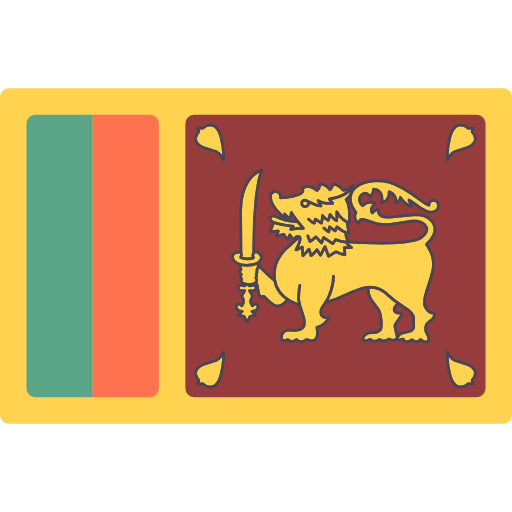 Sri Lanka-Flagge