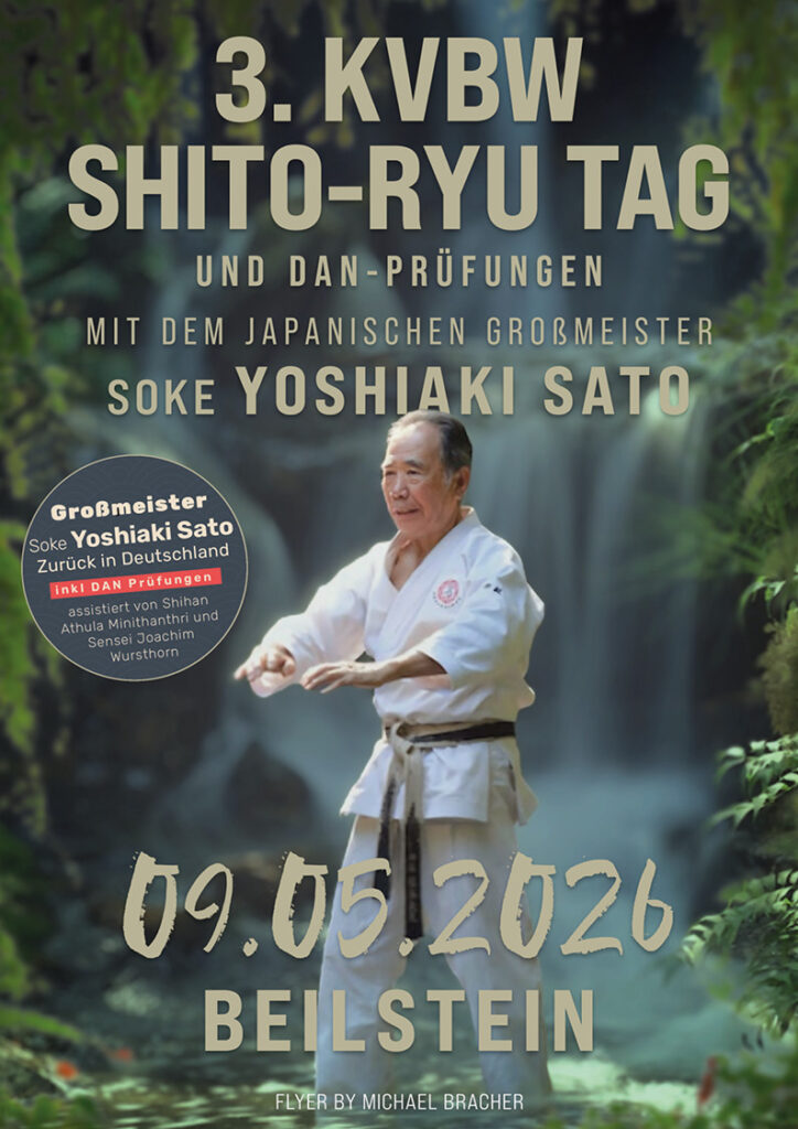 KVBW Shito-Ryu Tag 2026 in Beilstein mit Großmeister Yoshiaki Akira Sato